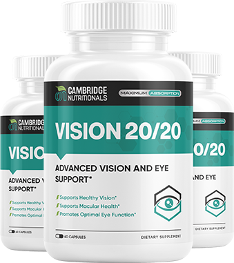 Cambridge Nutritionals Vision 20/20 Supplement 