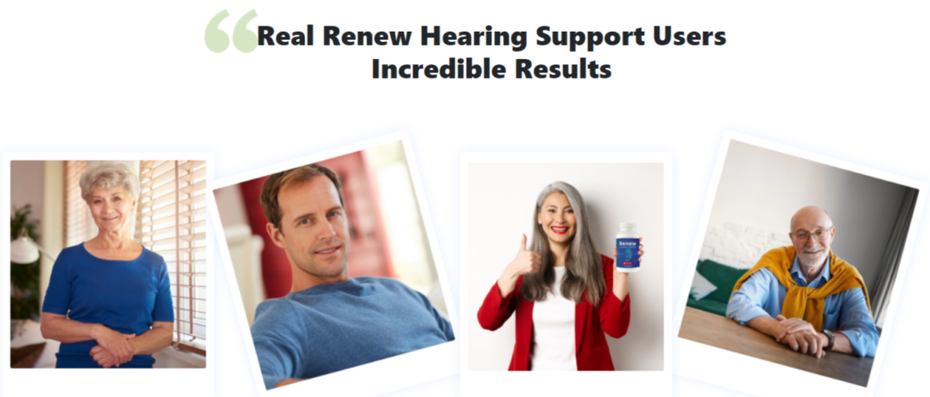 Renew Hearing Support customers experience