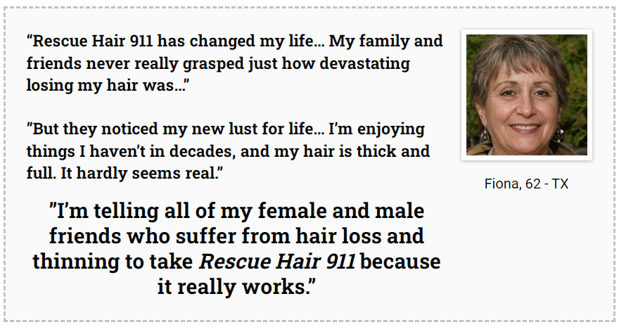Rescue Hair 911 Customer Reviews